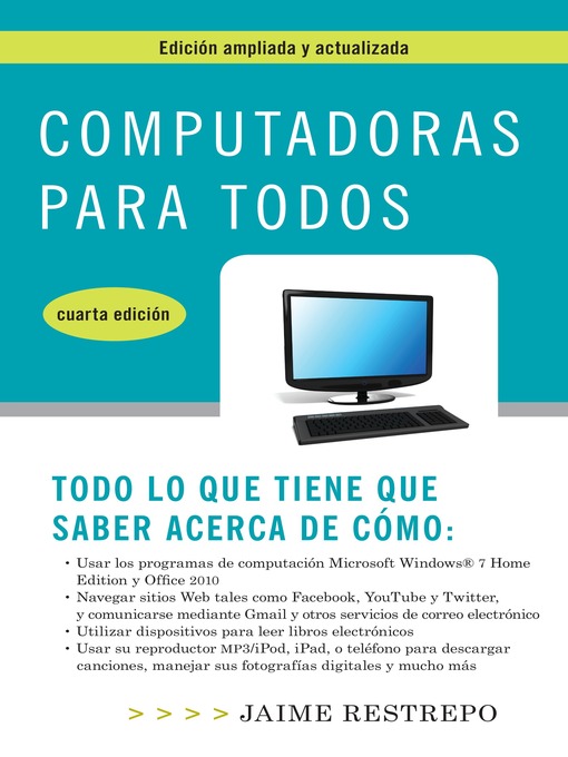 Title details for Computadoras para todos, cuarta edicion by Jaime Restrepo - Available